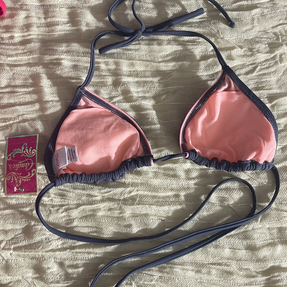 Grey bikini top - Picture 2 of 2